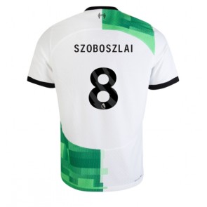 Liverpool Szoboszlai Dominik #8 Koszulka Wyjazdowych 2023-24 Krótki Rękaw